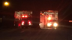 Fire engine transports baby to hospital, not an ambulance