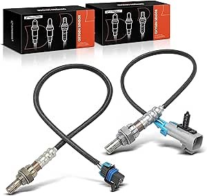 A-Premium O2 Oxygen Sensor Compatible with Chevrolet Malibu 2007-2008 & Pontiac G6/Solstice 2006-2007 & Saturn Sky 2007, 2.4L, Upstream & Downstream, 2-PC Set