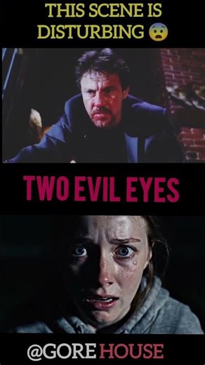 This Horror Will HAUNT You 😱|Two Evil Eyes (1990) #horror #shorts #slasher #horrorshorts #shortsfeed