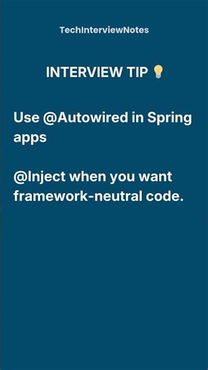 @Autowired vs @Inject Explained