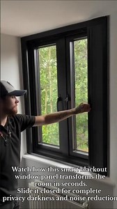 Smart Blackout Window Panel Instant Privacy & Perfect Light Control