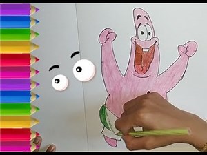 How To Draw: Patrick Starfish from SpongeBob SquarePants