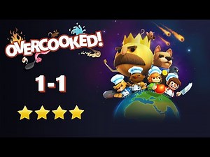 Overcooked 1 - Niveau 1-1, 4 étoiles en duo (All You Can Eat)