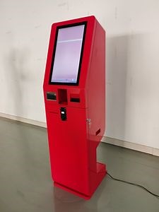 [Hot Item] Free Standing Payment Machine with Camera 80mm Thermal Printer Food Ordering Kiosk