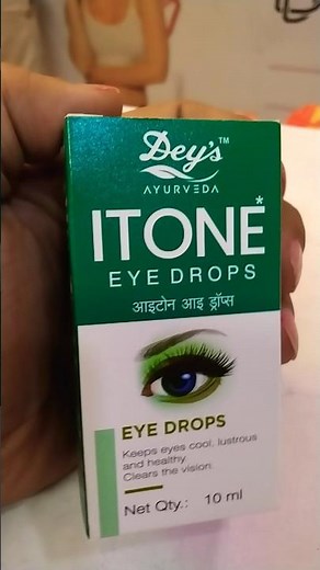 ITONE eye drop it's used for eyes 👀 itching, irritating,rednessand clear vision#eyesdrop..