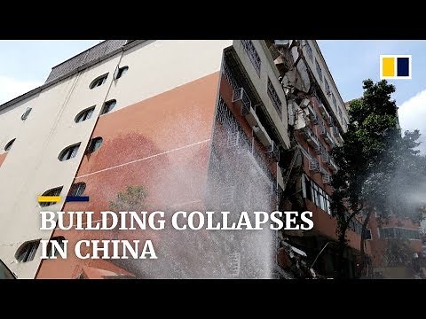 Building collapses in Shenzhen, China
