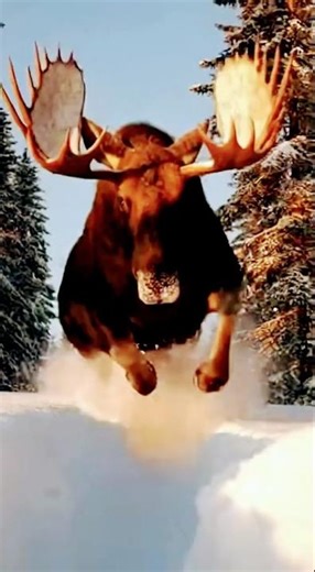 Moose Hunt:hill slider #moose #moosehunt #country #animals