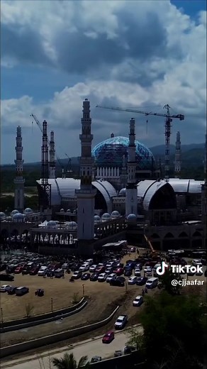 SADIK GRAND MOSQUE of Zamboanga City. Will soon become the biggest mosque in the Philippines and the second largest in South East Asia. #fypシ #islam #muslimtiktok #sadikgrandmosquezamboangacity #ramadhan