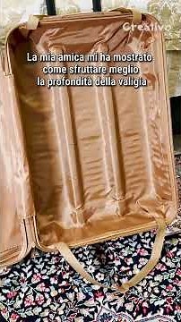 MOLTIPLICA lo spazio in valigia: falla in verticale! 🤩