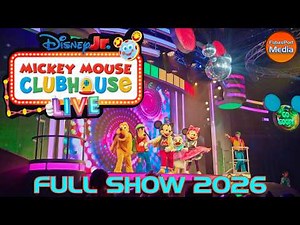 Disney Jr. Mickey Mouse Clubhouse Live! | 2026 Full Show 4K60FPS POV | Disney's Hollywood Studios