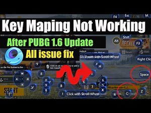 Gameloop key mapping not working after Pubg 1.6update| All issue fix| gameloop keymapping settings