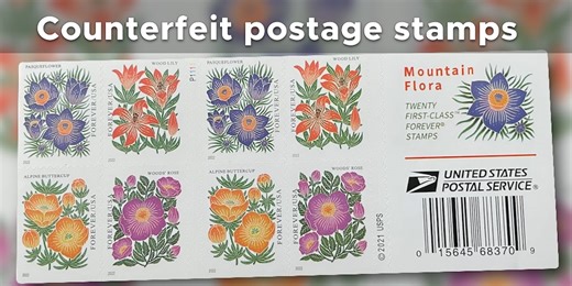 USPS issues alert over counterfeit stamps