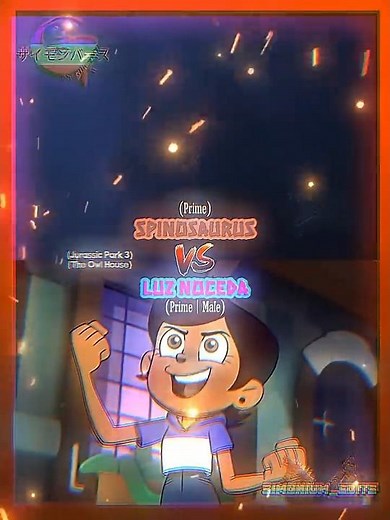 Spinosaurus vs Luz Noceda (In My Opinion) | #jurassicpark #theowlhouse #1v1 #wisedit