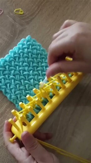 Knitting loom for beginners step by step #knitting #crochet #scarftutorial #scarf