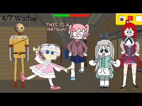Baldi Saitama's Basics in Waifus and Lolis - Baldi's Basics V1.4.1 Mod