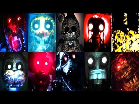 35 IGNITED JUMPSCARES! | The Joy of Creation | All Jumpscares