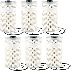 P550757 FF5369 Fuel Filter Water Separator Kit Element Replacement Compatible with Freightliner Diesel Engine Trucks Replaces L3578FN FF5369W 380087 85105574 PF7548 23521528 6PACK