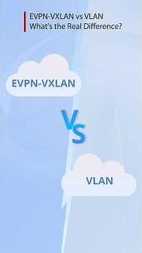 EVPN-VXLAN vs VLAN Explained | Network Virtualization Basics#NetworkVirtualization #OverlayNetwork