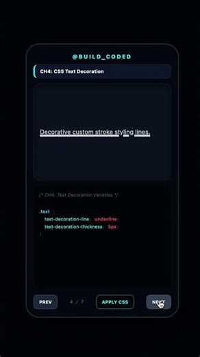 The ONLY CSS Text Tutorial You Need Today #shorts #texture #css3 #programming