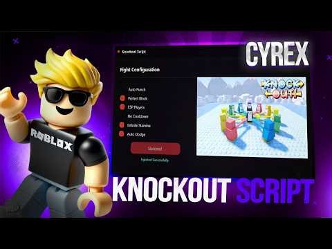 Knockout! Script – AUTO AIM | AUTO FARM | UNLOCK SKINS | AUTO COMPLETE OBBY | AUTO WIN