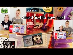 Project MC2 Ultimate Science Lab Kit! Blowing Up Balloons Experiment! by New Toy Collector Family