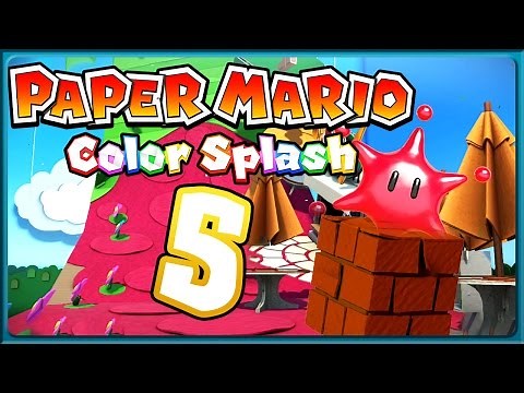 PAPER MARIO: COLOR SPLASH Part 5: Doppelter Karteneineinsatz am Morellensee