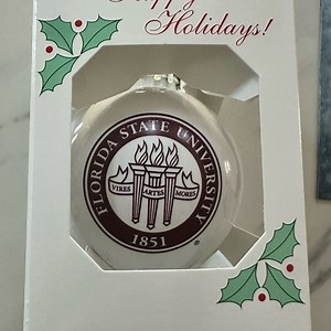 Florida State University Christmas Ornament - FSU