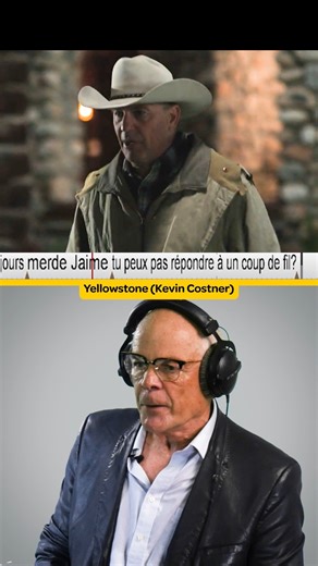 AlloCiné | Kevin Costner le cowboy 🤠 Sa voix française Bernard Lanneau nous a fait l'honneur de le redoubler dans la série "Yellowstone" 🙌 Une note... | Instagram