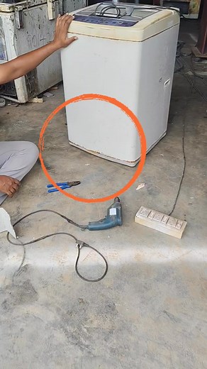 Washing machine body rusted repair #reels #Refrigerator | Simple solutions