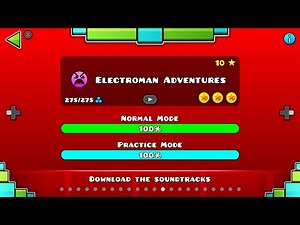 Geometry Dash - Level 13: Electroman Adventures [ALL COINS]
