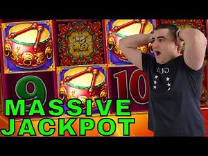 High Limit Dancing Drums Slot MASSIVE HANDPAY JACKPOT