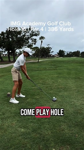 Explore IMG Academy's Golf Hole 16 in Bradenton