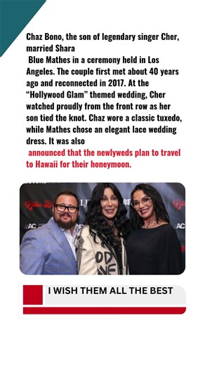 Cher's Son Chaz Bono Gets Married: The Incredibly Happy Ending to a 40-Year Love Story!