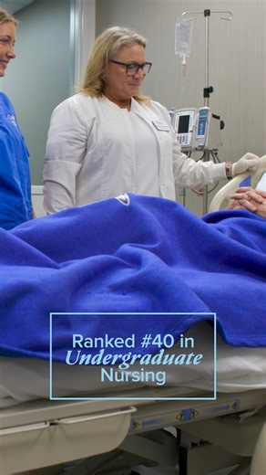 Future nurses, formed with heart. 💙 Our College of Nursing ranks among the nation’s top 6% of Best Undergraduate Nursing Programs. Through hands-on learning and state-of-the-art simulation facilities, nursing Bluejays gain the skills, confidence and compassion to lead in healthcare and serve others from day one. | Creighton University