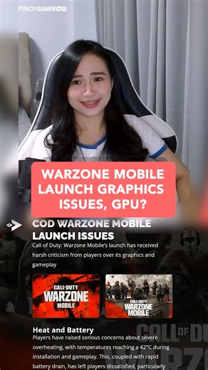 Warzone Mobile Launch Graphics problems #warzonemobile #philippines #pinoygamer #podcast #podcastph #podcastphilippines | PinoyGamer