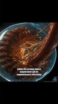 Why Your Body Keeps Its Most Important Organs Outside | The Truth About Sperm Production | #viral