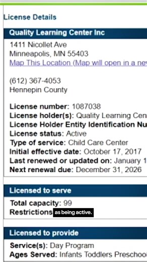 In the days that have followed a viral video illustrating potential day care fraud in Minnesota by YouTuber Nick Shirley, two of the child care providers featured in the video maintain they did nothing wrong. Minnesota Department of Children, Youth and Families (DCYF) Commissioner Tikki Brown addressed the video on Monday, stating each of the 10 facilities featured in the video had been visited at least once by the state within the past six months as part of standard licensing checks. Brown said