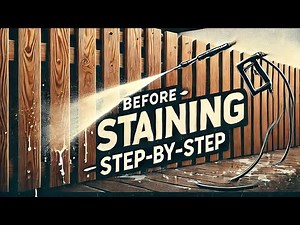 How to Pressure Wash and Restore a Fence Before Staining | Step-by-Step Guide