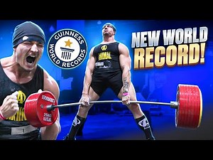 Official 909LBS/412KGS WORLD RECORD Deadlift In a Powerlifting Meet! 🌎 (195lb Bodyweight)