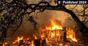 26,000 Evacuate as Wildfire Spreads in Northern California