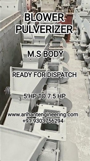 BLOWER PULVERIZER,PULVERIZER,5HP PULVERIZER, INDUSTRIAL PULVERIZER,MASALA GRINDER,SPICE PLANT,CHILLI