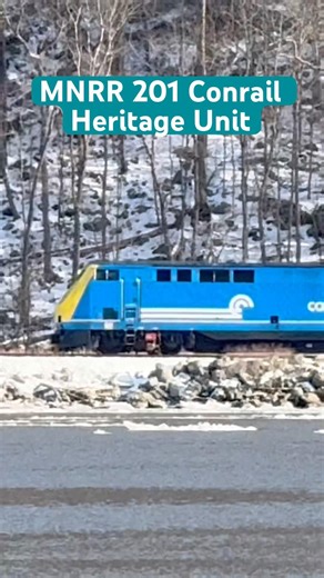 MNRR 201 Conrail Heritage Unit #train #trains #trainspotting #railroad #railroads #railroadshorts
