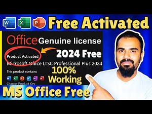 Microsoft Office Free Activation Key 2024 - Office Genuine Version Download and Install [Error Fix)