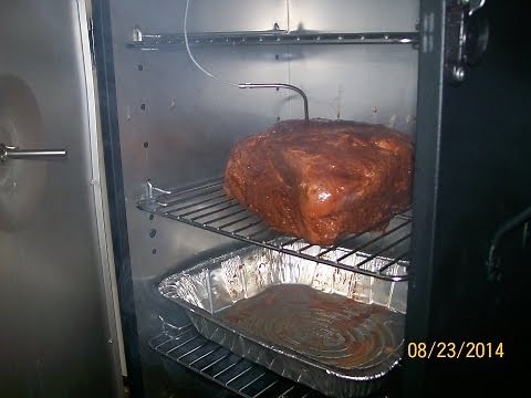 Making Pulled Pork With An Electric Smoker
