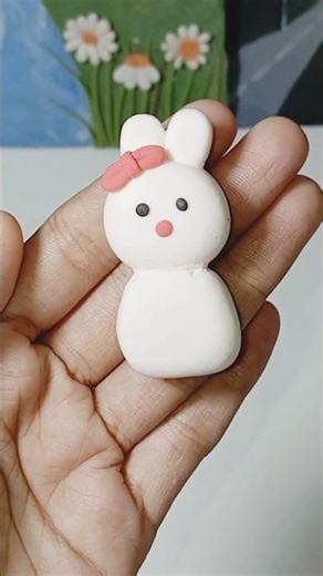 easy key chain making with clay #trending #clayart #explore #ytshorts #shorts