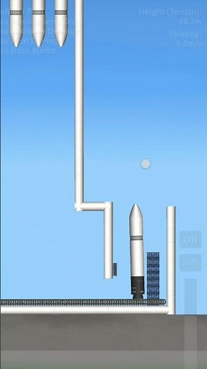 NEW YEAR BEST TOP 1 ROCKET LAUNCHER#shortvideo #spaceflightsimulator #sfs #missile #rocket