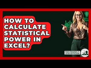 How To Calculate Statistical Power In Excel? - The Friendly Statistician