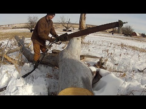 Hydraulic Chain Saw Test