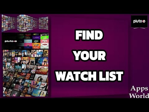 How To Find Your Watch List On Pluto TV App