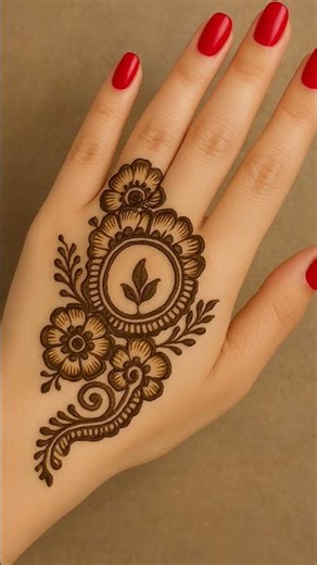 new beautiful 🤩 mehandi design # short mehandi # 4 mehandi design #mehndi #